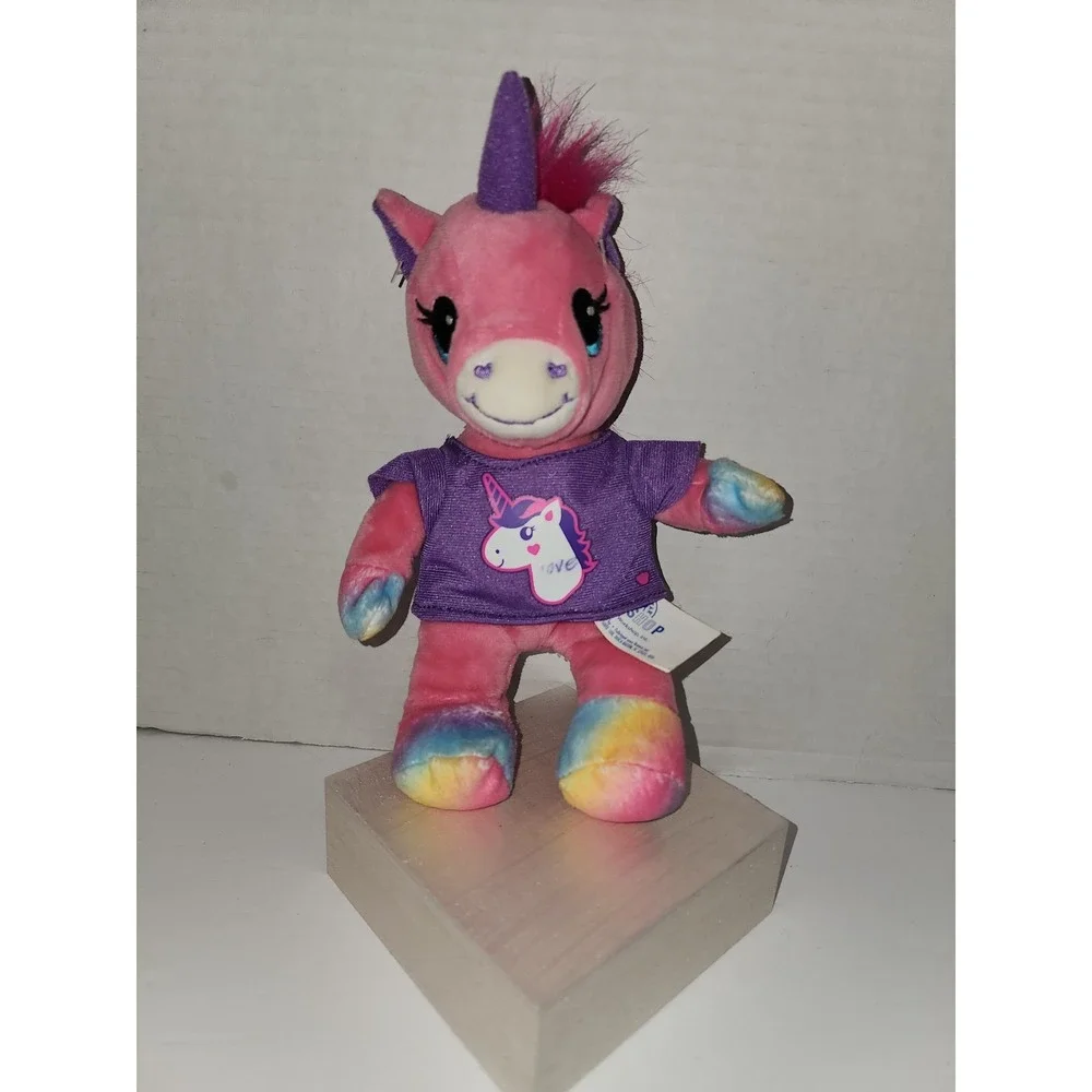 Build-A-Bear Workshop‎ Mini Rainbow Unicorn plush